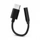 Adaptateur pour Xiaomi USB C vers jack 3,5mm noir