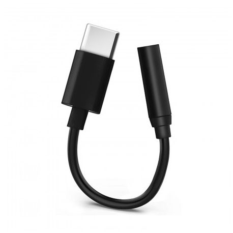 Adaptateur pour Xiaomi USB C vers jack 3,5mm noir