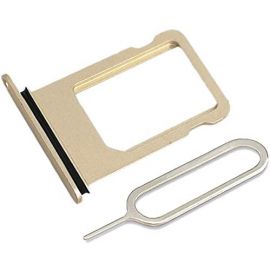 Tiroir carte SIM pour Iphone 8 Plus or