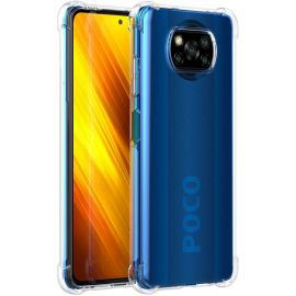 Coque silicone pour Xiaomi Poco X3 antichoc transparente