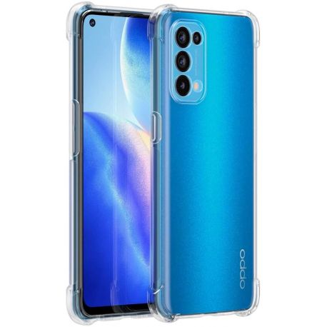 Coque silicone pour Oppo Find X3 Lite antichoc transparente