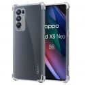 Coque silicone pour Oppo Find X3 Neo antichoc transparente