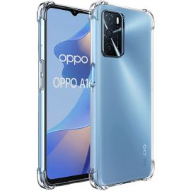 Coque silicone pour Oppo A16 antichoc transparente