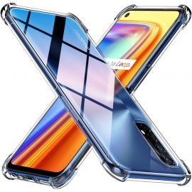 Coque silicone pour Realme 7 antichoc transparente