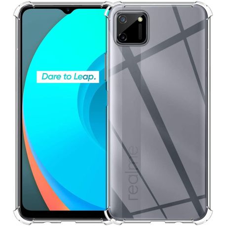 Coque silicone pour Realme C11 antichoc transparente