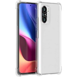 Coque silicone pour Xiaomi Poco F3 antichoc transparente