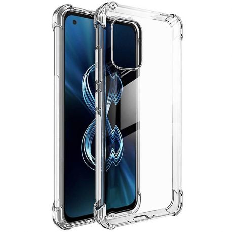 Coque silicone pour Asus Zenfone 8 antichoc transparente