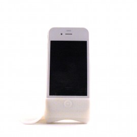 Haut parleur Horn et support pour Iphone 4 + film protection ecran