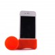 Haut parleur Horn et support pour Iphone 4 + film protection ecran