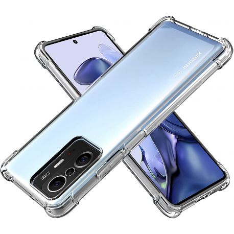 Coque silicone transparente antichoc pour MI 11T Pro