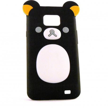 Coque silicone pour Samsung I9100 Galaxy S2 motif Koala + film protection ecran offert