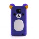 Coque silicone pour Samsung I9100 Galaxy S2 motif Koala + film protection ecran offert