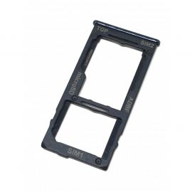 Tiroir carte SIM pour Samsung A42 noir