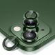 Protection caméra contour aluminium vert pour Iphone 12 Pro 