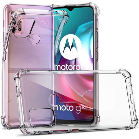 Coque silicone pour Moto G30 antichoc transparente