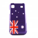 Coque drapeau Australie pour Samsung I9000 Galaxy S  + film protection ecran offert