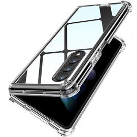 Coque silicone pour Samsung Z Fold 3 antichoc transparente