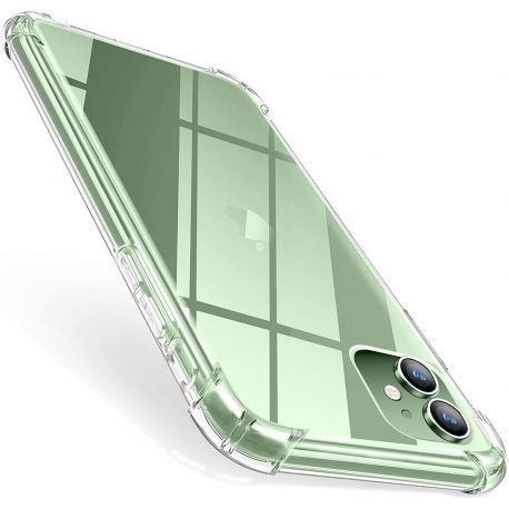Coque silicone transparente antichoc pour Iphone 12