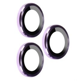 Protection caméra contour aluminium violet pour Iphone 14 Pro