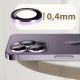 Protection caméra contour aluminium or pour Iphone 14 Pro