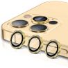 Protection caméra contour aluminium or pour Iphone 14 Pro Max