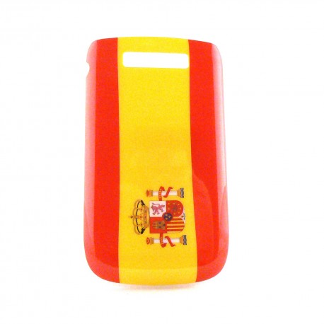 Coque drapeau Espagne pour Blackberry 9800 Torch  + film protection ecran offert