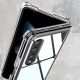 Coque silicone pour Samsung Z Fold 4 antichoc transparente