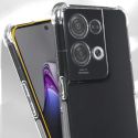 Coque silicone pour Oppo Reno 8 Pro antichoc transparente