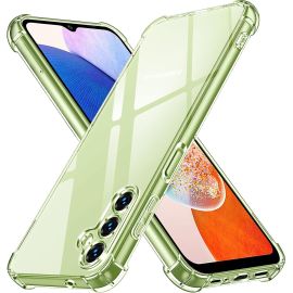 Coque silicone pour Samsung A14 4G antichoc transparente