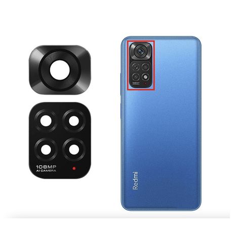 Lentille caméra arrière pour Xiaomi Redmi Note 11 Pro 5G