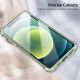 Coque silicone transparente antichoc pour Iphone 12