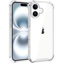 Coque pour Iphone 16 Plus silicone transparente antichoc souple protection renforcée