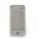 Coque integrale blanche signe zodiaque Verseau avec des strass diamants  pour Iphone 4 + film protection ecran