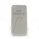 Coque integrale blanche signe zodiaque Belier avec des strass diamants  pour Iphone 4 + film protection ecran