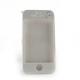 Coque integrale blanche signe zodiaque Belier avec des strass diamants  pour Iphone 4 + film protection ecran