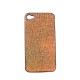 Coque paillette et pourtour transparent Iphone 4 + film protection ecran