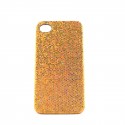 Coque paillette or pour Iphone 4 + film protection ecran