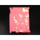 Coque Etui fleurs papillons argents Ipad 2 + film protection ecran offert