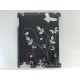 Coque Etui fleurs papillons argents Ipad 2 + film protection ecran offert