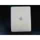 Coque silicone blanc transparent Ipad 1 + film protection ecran offert