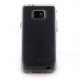 Coque semi-rigide transparente Samsung I9100 Galaxy S2 + film protection ecran offert