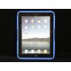 Coque Etui souple en silicone nid d'abeille pour Ipad 1 + film protection ecran 