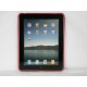 Coque silicone transparente avec des cercles Ipad 1 + film protection ecran 