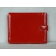 Etui pochette vernis rouge pour Ipad 1 + film protection ecran 