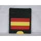 Coque en cuir + Etui cuir drapeau Espagne pour Ipad 1 + film protection ecran