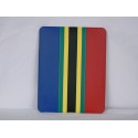 Coque en cuir + Etui cuir drapeau Afrique du Sud pour Ipad 1 + film protection ecran