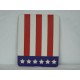 Coque en cuir + Etui cuir drapeau Etats Unis/USA pour Ipad 1 + film protection ecran