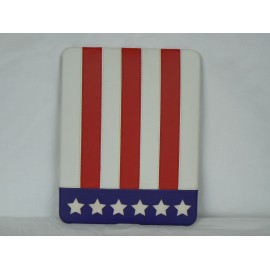 Coque en cuir + Etui cuir drapeau Etats Unis/USA pour Ipad 1 + film protection ecran