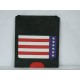 Coque en cuir + Etui cuir drapeau Etats Unis/USA pour Ipad 1 + film protection ecran