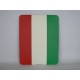 Coque en cuir + Etui cuir drapeau Italie pour Ipad 1 + film protection ecran